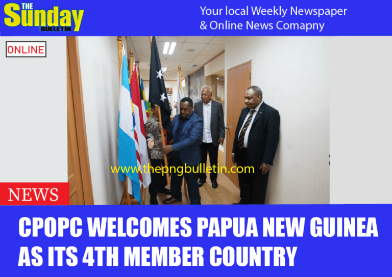 CPOPC WELCOMES PAPUA NEW GUINEA AS ITS 4TH MEMBER COUNTRY