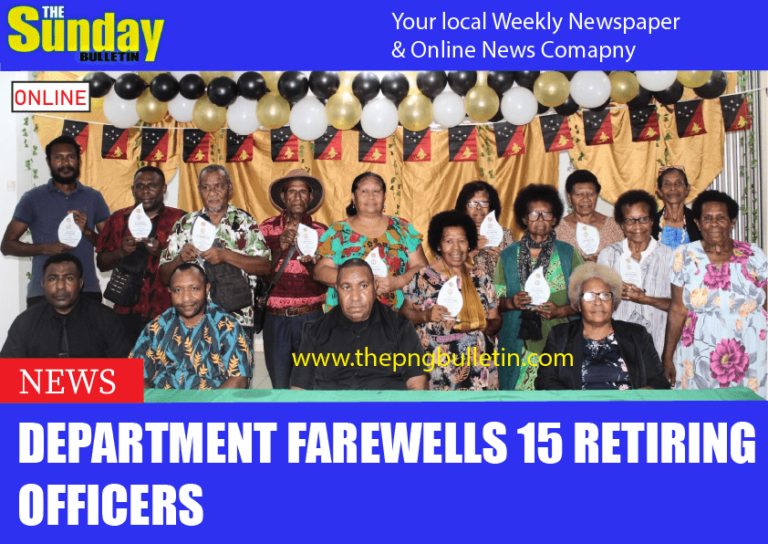 Department Farewells 15 Retiring Officers