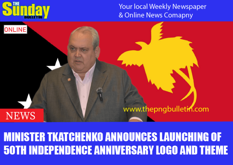 Minister Tkatchenko announces launching of 50th Independence Anniversary logo and theme