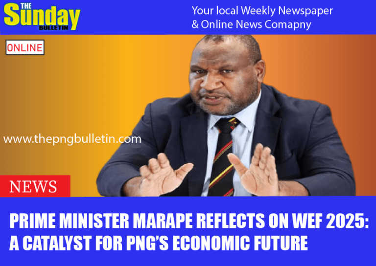 Prime Minister Marape Reflects on WEF 2025: A Catalyst for PNG’s Economic Future