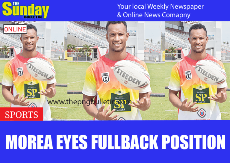 Morea eyes fullback position