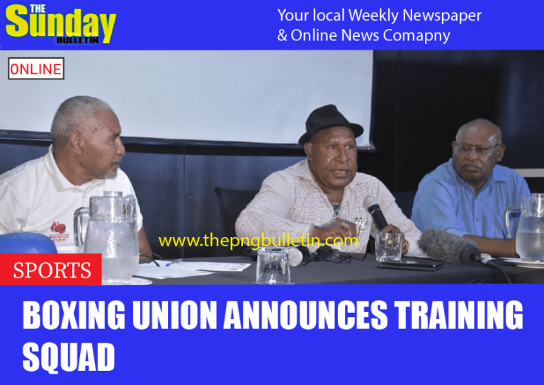 Boxing Union announces training squad