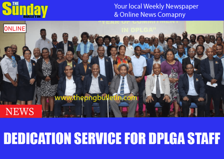 Dedication Service for DPLGA staff