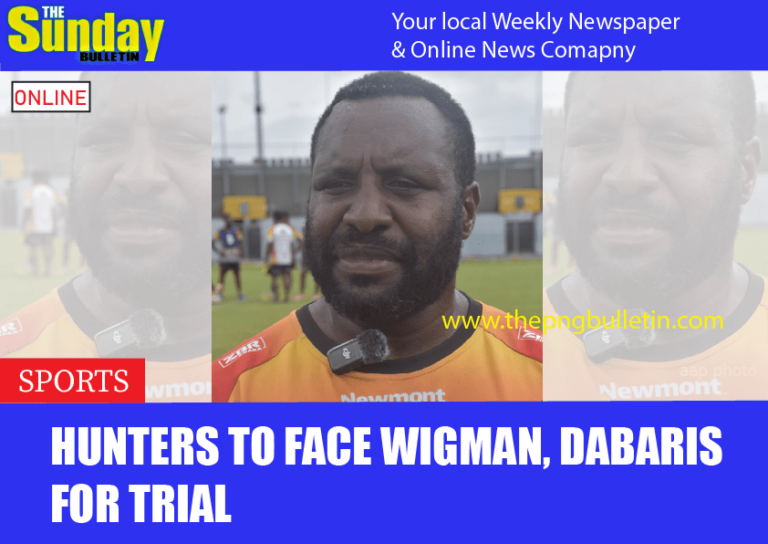 Hunters to face Wigman, Dabaris for trial