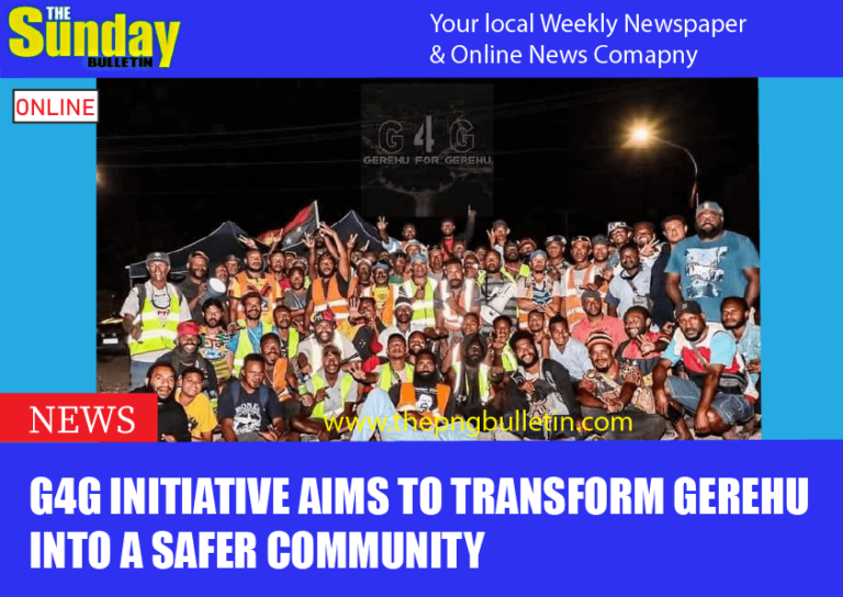 G4G Initiative Aims to Transform Gerehu into a Safer Community