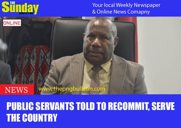 Public servants told to recommit, serve the country