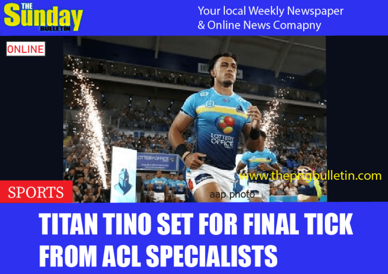 Titan Tino set for final tick from ACL specialists