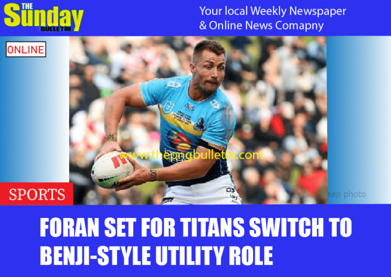 Foran set for Titans switch to Benji-style utility role