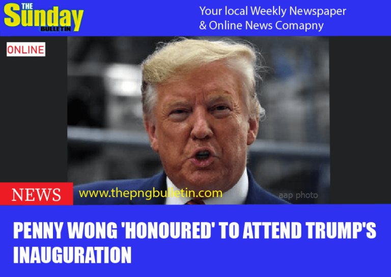 Penny Wong ‘honoured’ to attend Trump’s inauguration