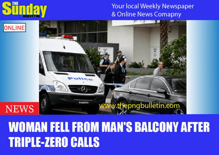 Woman fell from man’s balcony after triple-zero calls