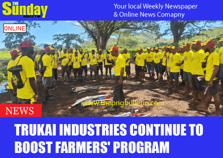 Trukai Industries continue to boost farmers’ program