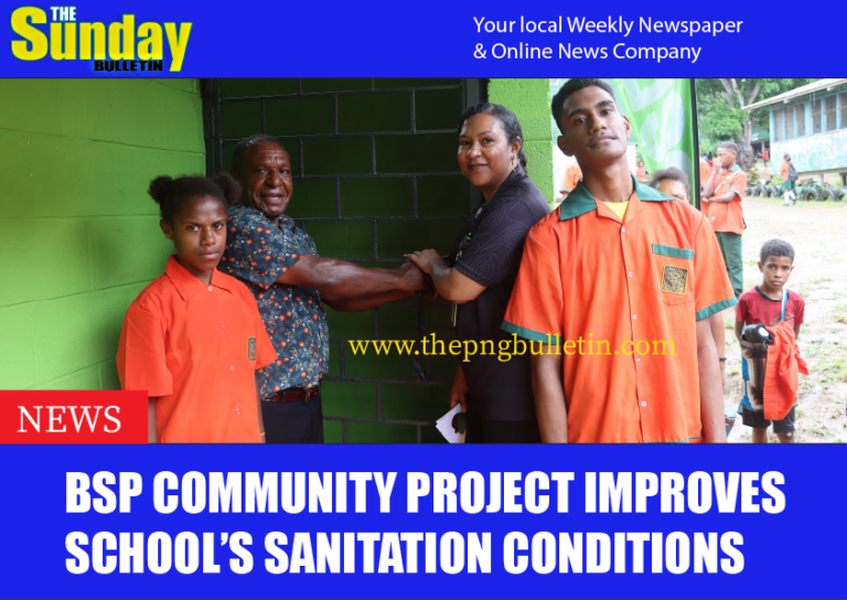 BSP community project improves school’s sanitation conditions