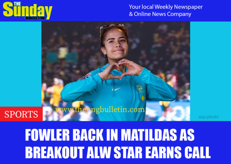 Fowler back in Matildas as breakout ALW star earns call