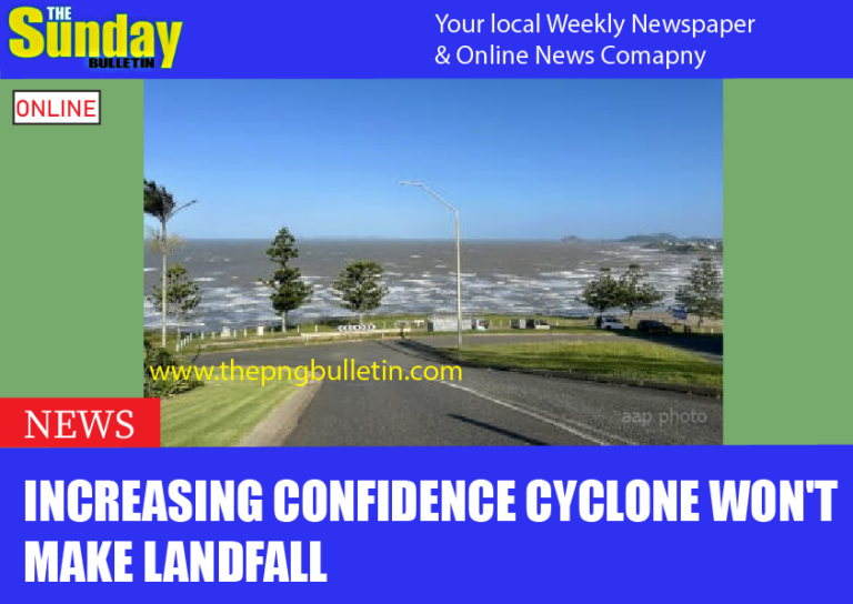 Increasing confidence cyclone won’t make landfall