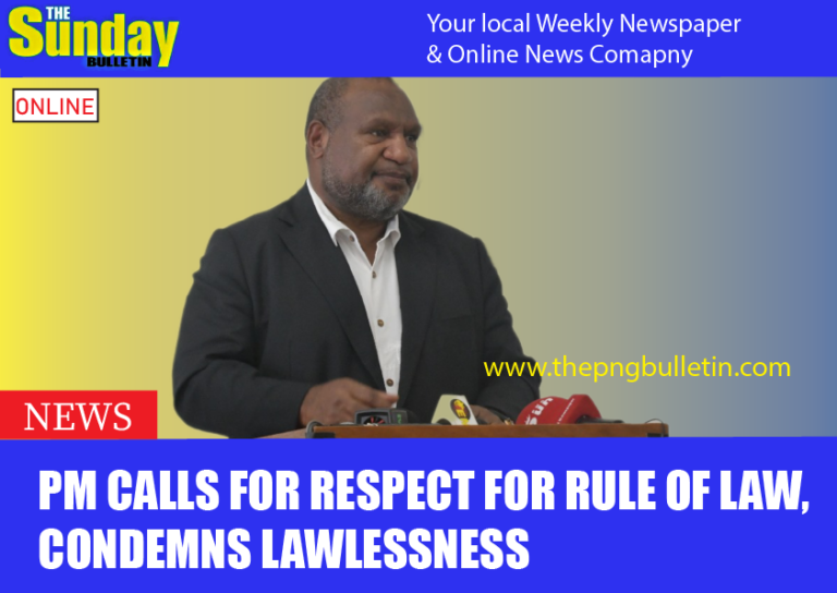 PM calls for respect for rule of law, condemns lawlessness