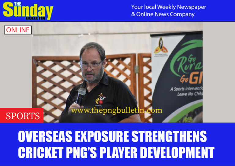 Overseas exposure strengthens Cricket PNG’s Player Development