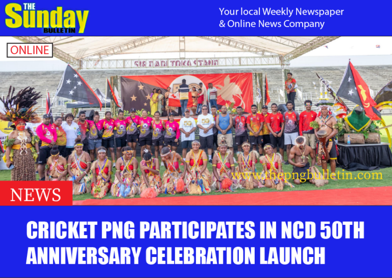 Cricket PNG Participates in NCD 50th Anniversary Celebration Launch