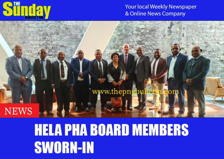 Hela PHA Board Members Sworn-in