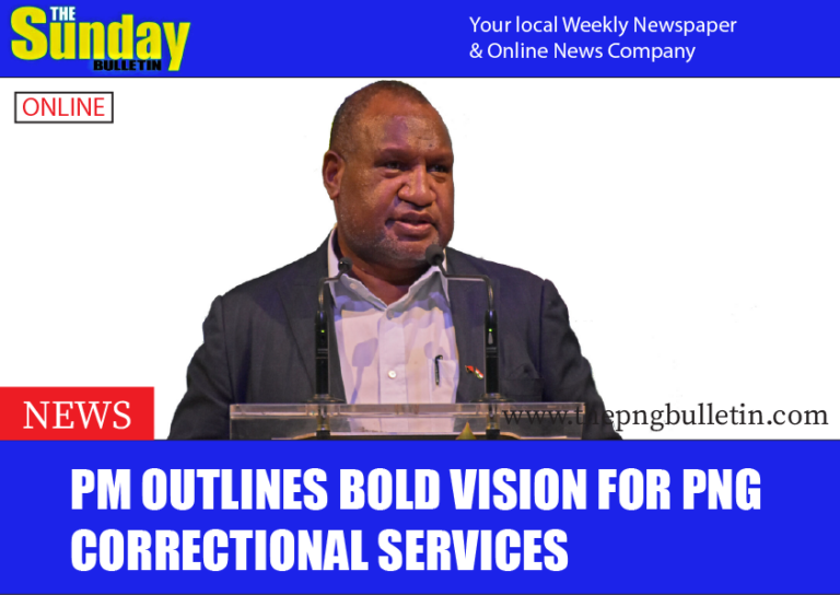 PM outlines bold vision for PNG Correctional Services