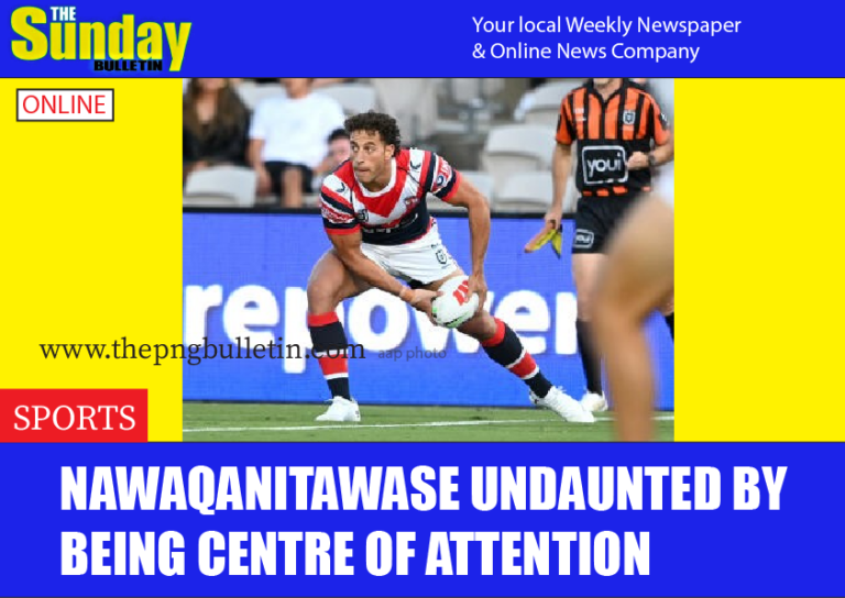 Nawaqanitawase undaunted by being centre of attention