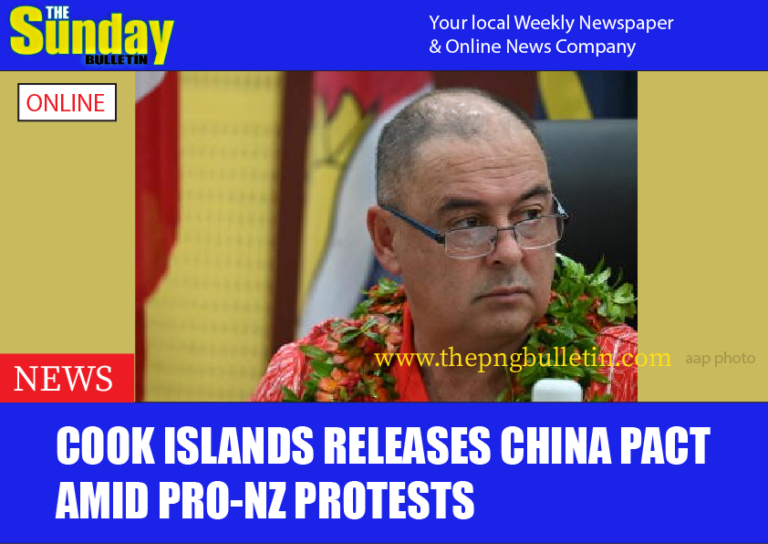 Cook Islands releases China pact amid pro-NZ protests