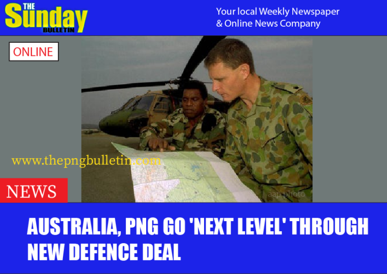 Australia, PNG go ‘next level’ through new defence deal