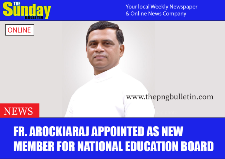 Fr. Arockiaraj appointed as new member for National Education Board