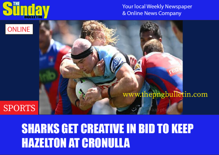 Sharks get creative in bid to keep Hazelton at Cronulla