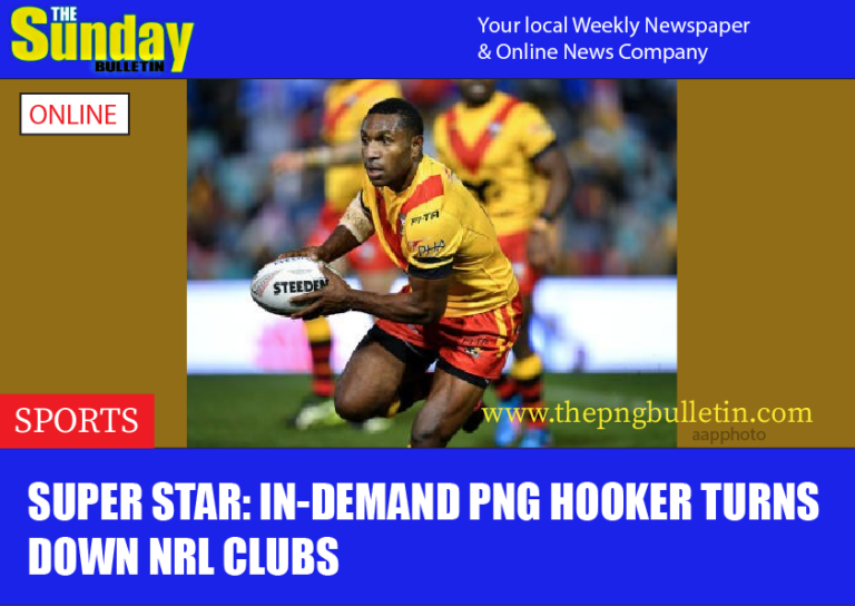 Super star: in-demand PNG hooker turns down NRL clubs