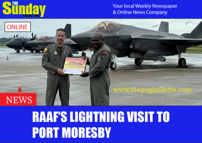 RAAF’s Lightning visit to Port Moresby