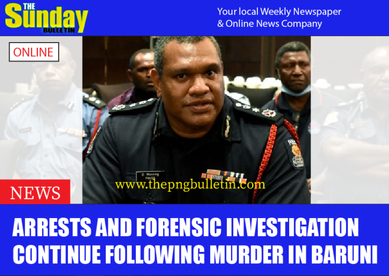 ARRESTS AND FORENSIC INVESTIGATION CONTINUE FOLLOWING MURDER IN BARUNI