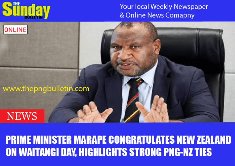 Prime Minister Marape Congratulates New Zealand on Waitangi Day, Highlights Strong PNG-NZ Ties