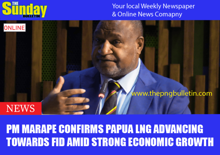 PM Marape Confirms Papua LNG Advancing Towards FID Amid Strong Economic Growth