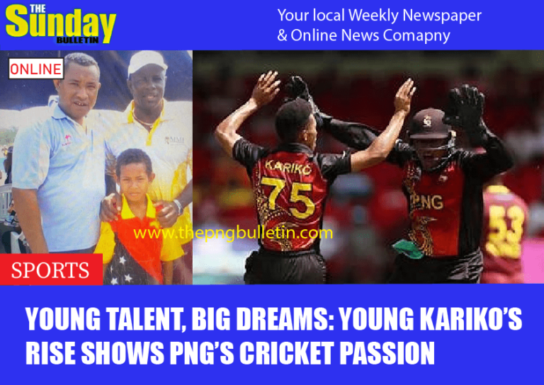 Young Talent, Big Dreams: Young Kariko’s Rise Shows PNG’s Cricket Passion