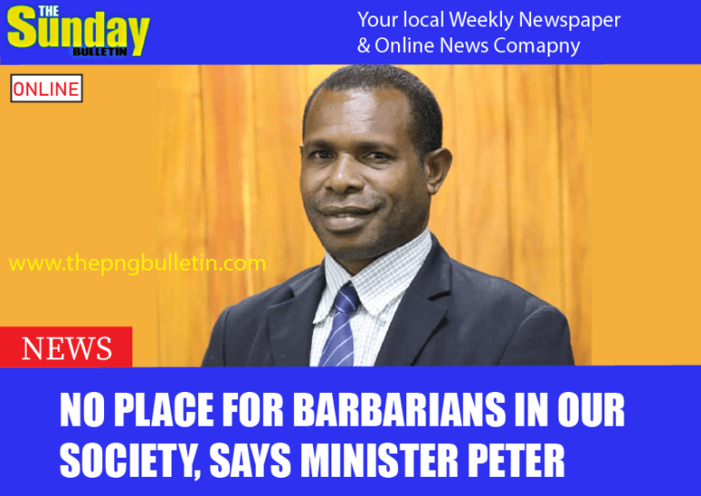 No place for barbarians in our society, says Minister Peter