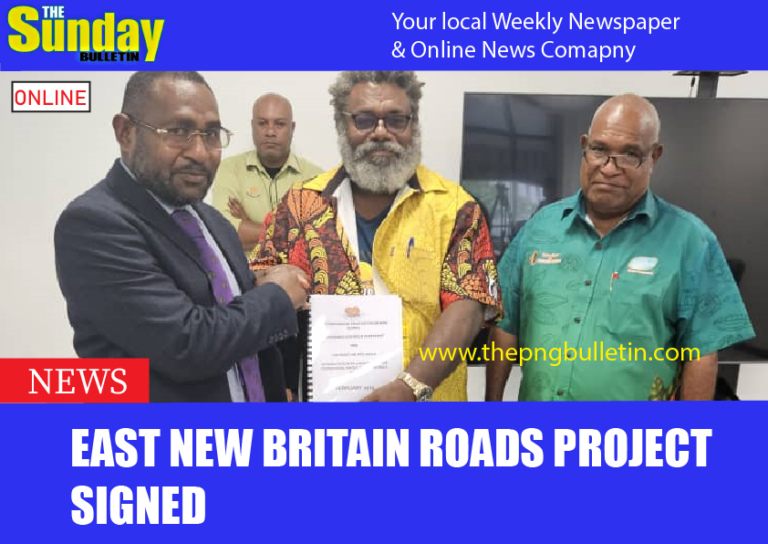 East New Britain roads project signed