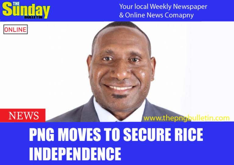 PNG moves to secure rice independence