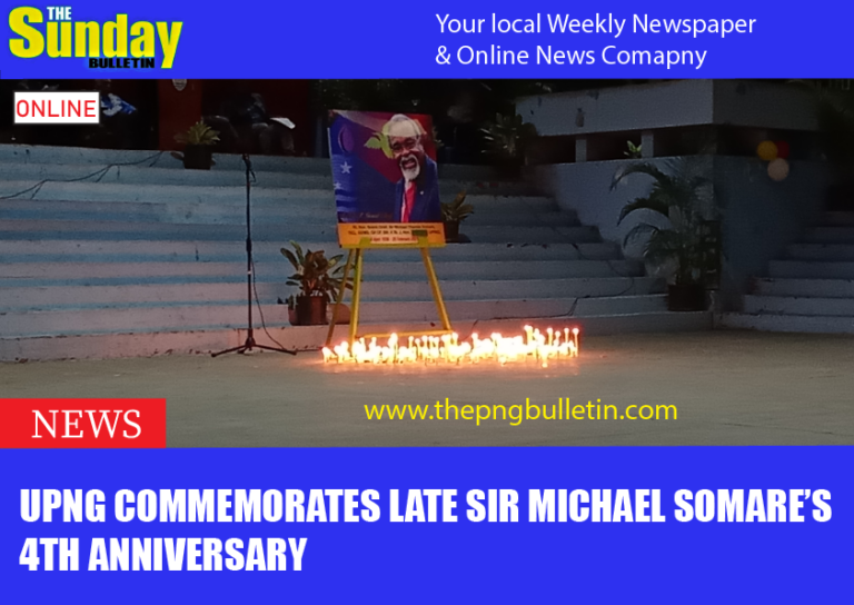 UPNG commemorates late Sir Michael Somare’s 4th anniversary