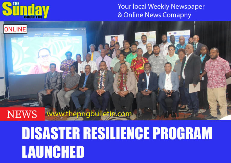 Disaster Resilience Program Launched