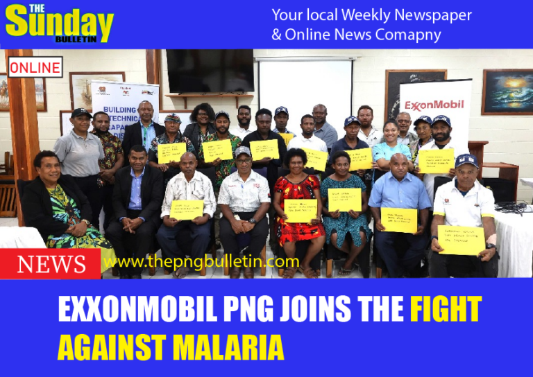 ExxonMobil PNG joins the fight against Malaria