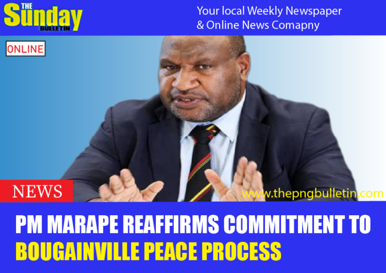 PM Marape Reaffirms Commitment to Bougainville Peace Process