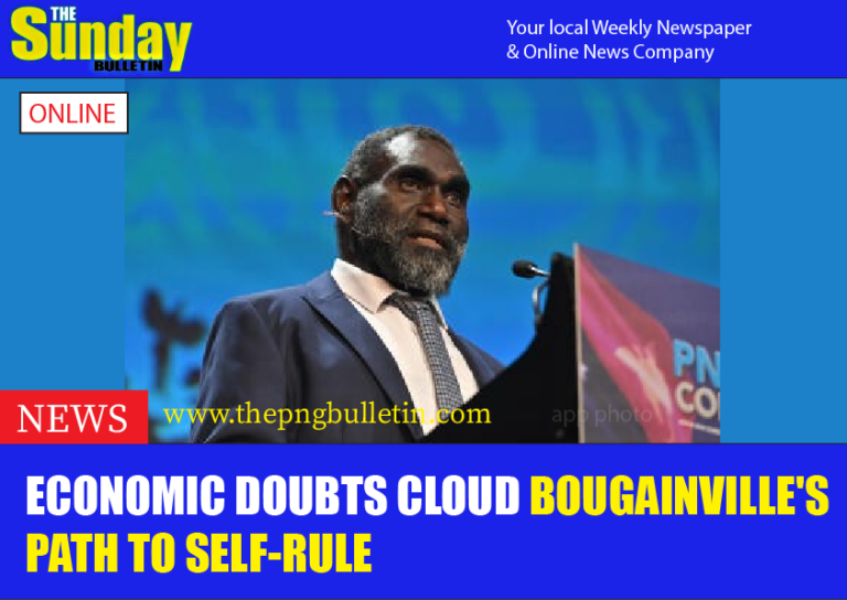 Economic doubts cloud Bougainville’s path to self-rule