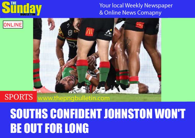 Souths confident Johnston won’t be out for long