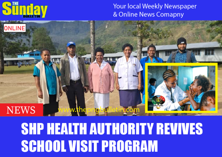 SHP Health Authority revives school visit program