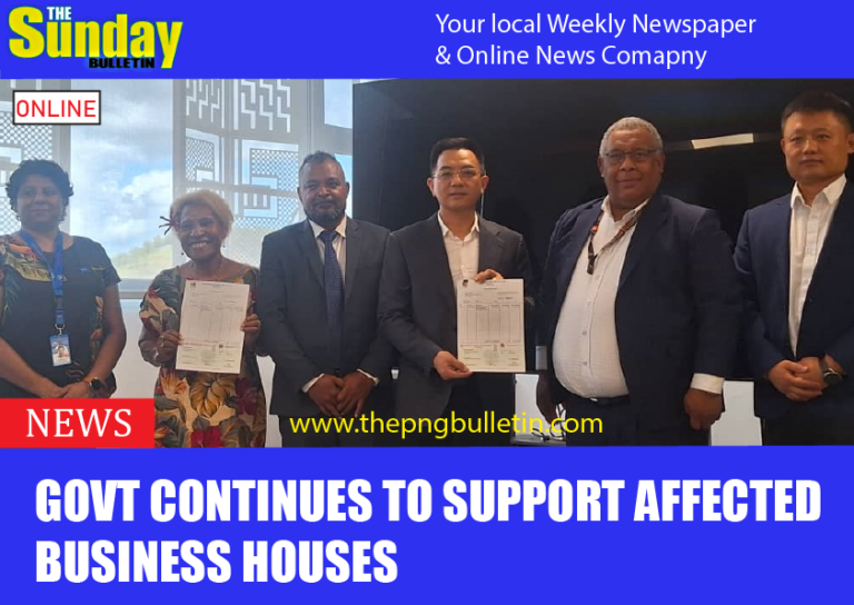 Govt continues to support affected business houses