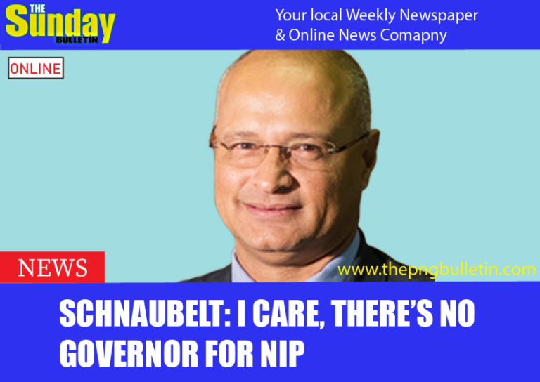 Schnaubelt: I Care, there’s no Governor for NIP