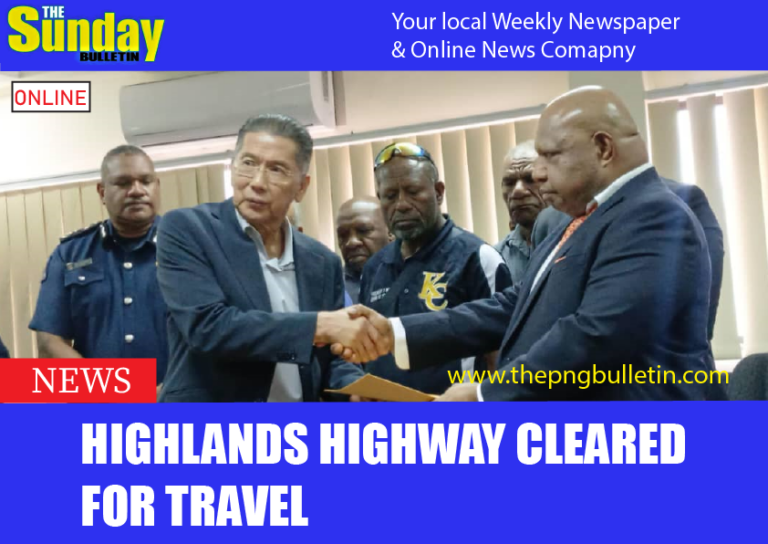 Highlands Highway Cleared for Travel