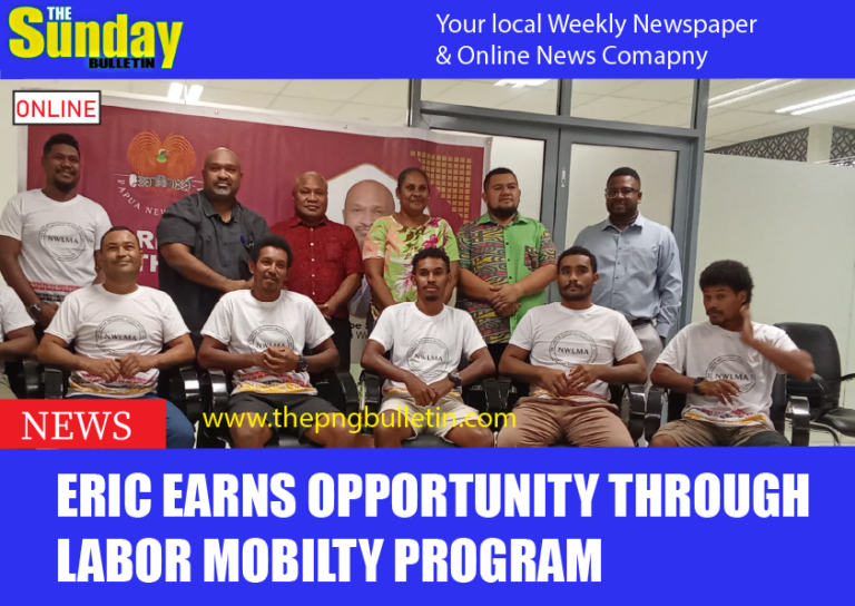 ERIC EARNS OPPORTUNITY THROUGH LABOR MOBILTY PROGRAM