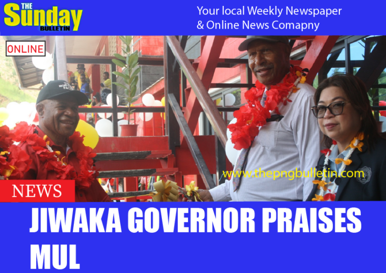 Jiwaka Governor praises Mul