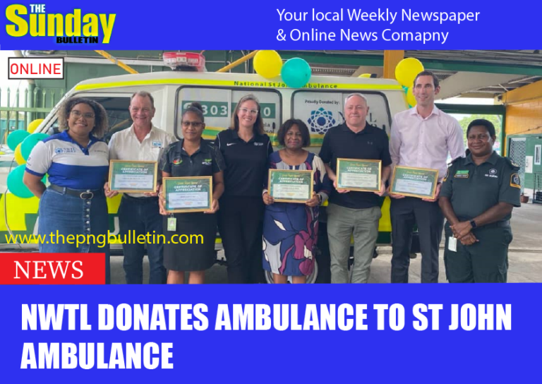 NWTL donates ambulance to St Johns Ambulance
